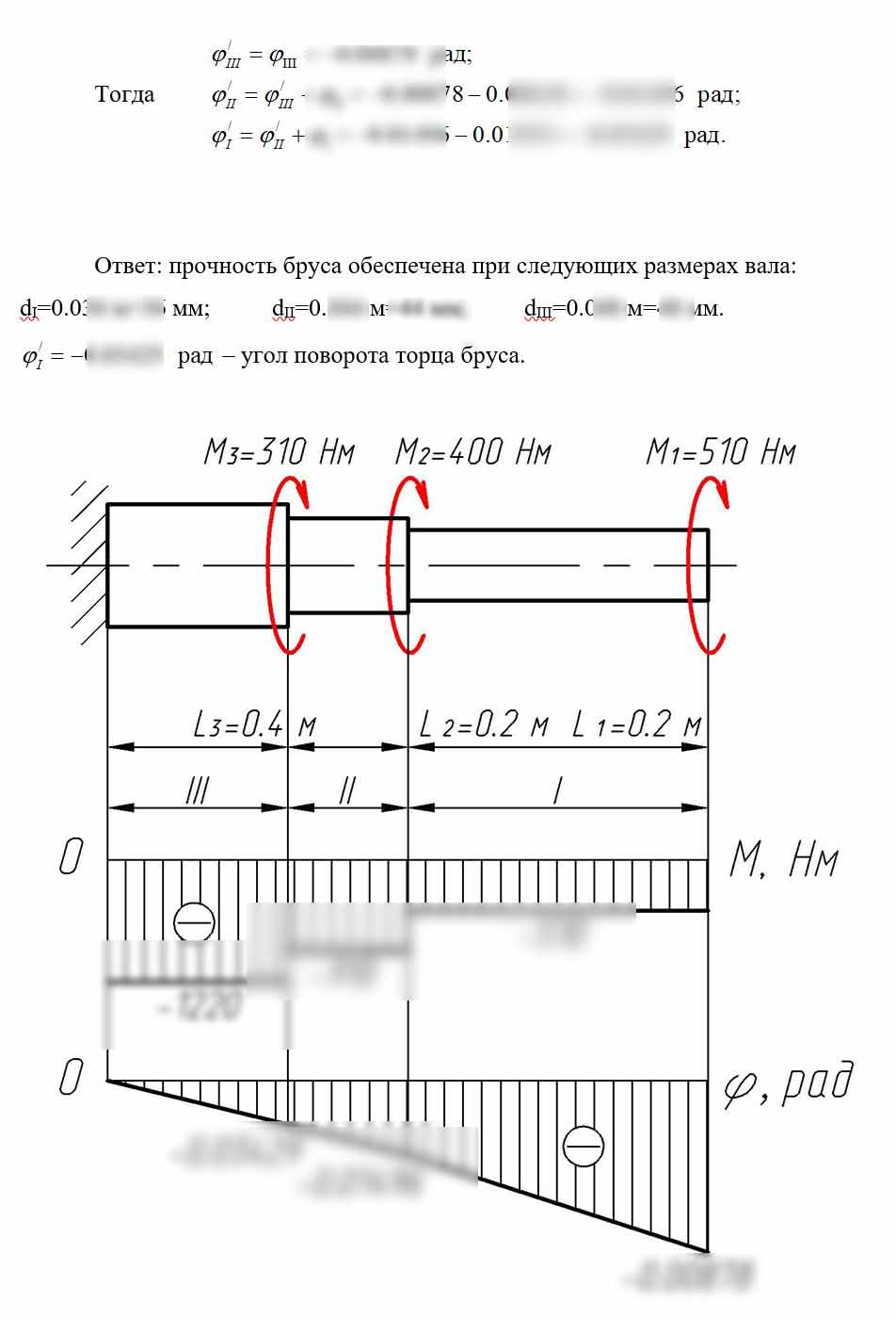 
Пример решения и оформления задачи
