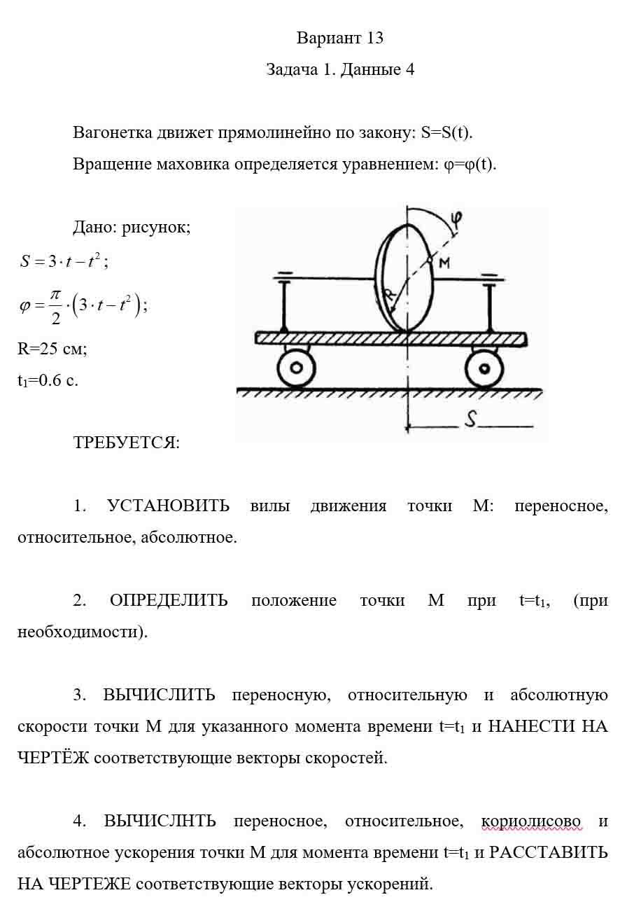 
Пример решения и оформления задачи
